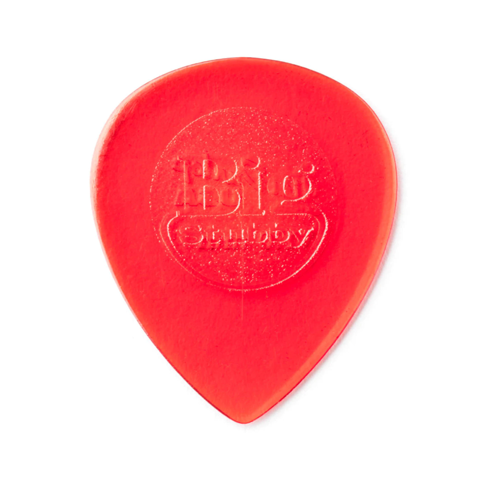 Dunlop - 475R10, Médiator guitare Big Stubby, 1mm