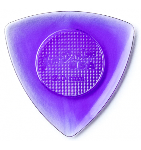 Dunlop Tortex Triangle médiator de basse 1.14mm violet