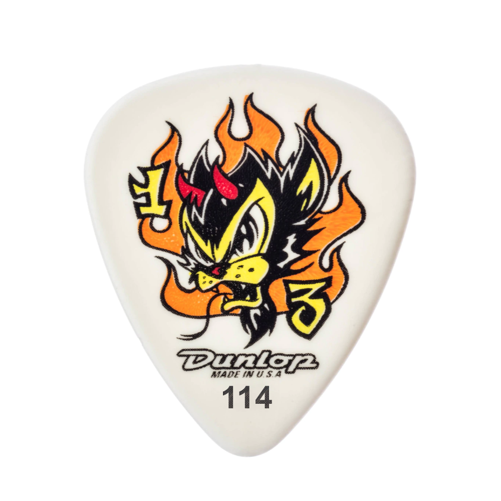 Dunlop - DUNBL05R10, Médiator guitare Forbes, 1.14mm