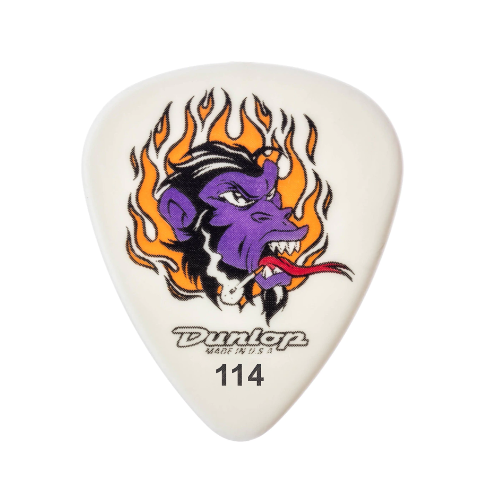 Dunlop - DUNBL01R10, Médiator guitare Forbes, 1.14mm