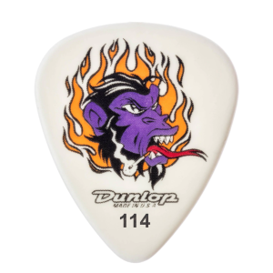 Dunlop - DUNBL01R10, Médiator guitare Forbes, 1.14mm