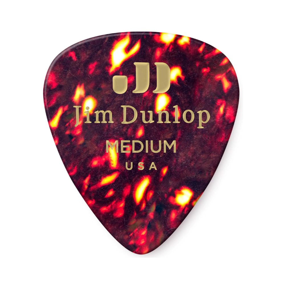 Dunlop - 483P05MD, Guitar pick Genuine Celluloid,  Medium