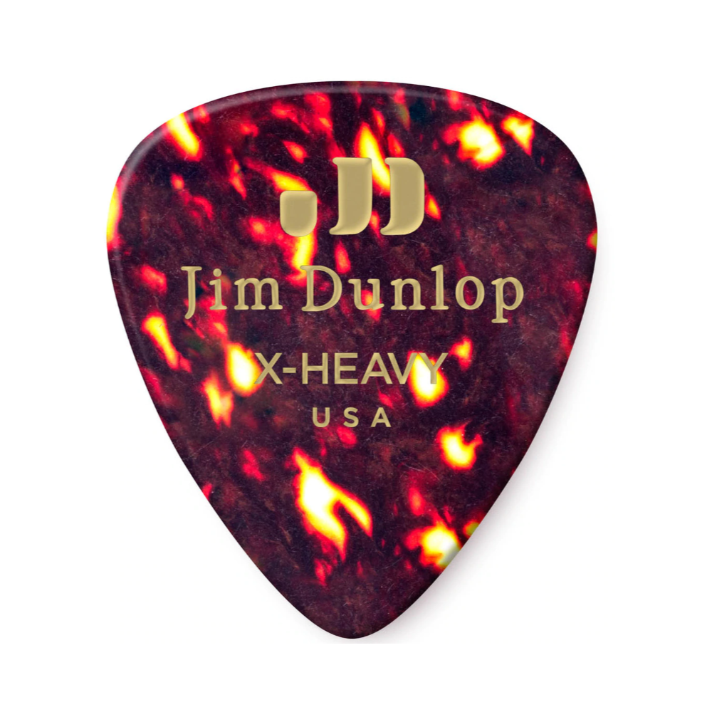 Dunlop - 483P05XH, Guitar pick Genuine Celluloid, Extra Heavy