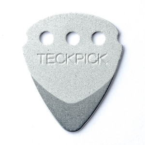 Dunlop - Teckpick 467, Médiator eloxiertes Aluminium, Gris