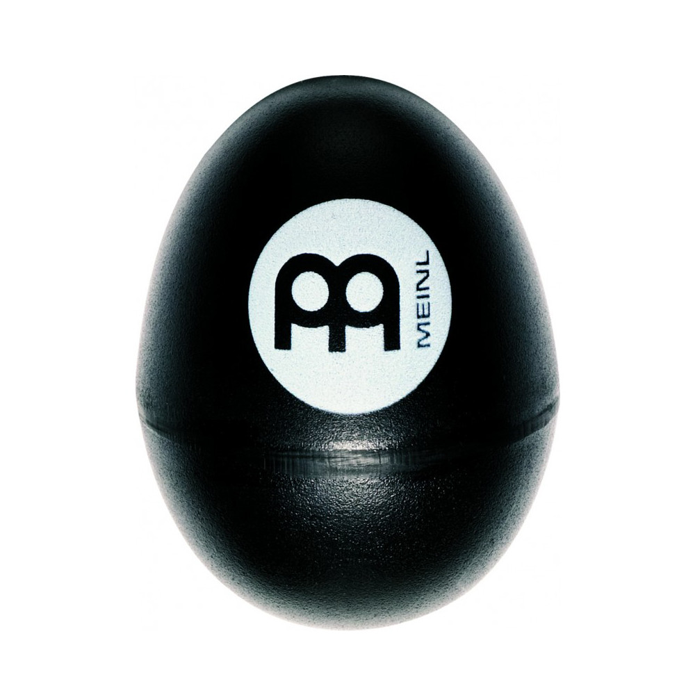 Meinl - BLACK-ES1-BK, Shaker en forme d’œuf, noire
