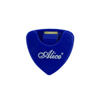 Alice - A010ABL, Pick Holder For Bass Guitar, Blue