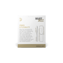 D'Addario - RSF10ASX3H, Pack de 10 anches de saxophone alto Select Jazz filed, Force 3 (Hard)