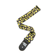 D'Addario - 50JS05, Silver Sketches Polyester Guitar Strap