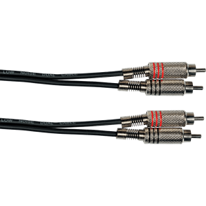 Yellow Cable - ECO K04-3, 2 RCA mâle/2 RCA mâle, 3m