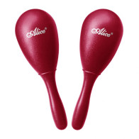Alice - A043SE-RD, Paire de Maracas, Rouge