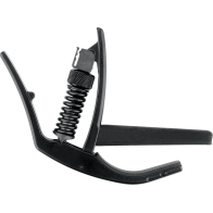 Planet Waves - CP13, Capo d'asto guitare classique - A pince, tri-action, alu noir