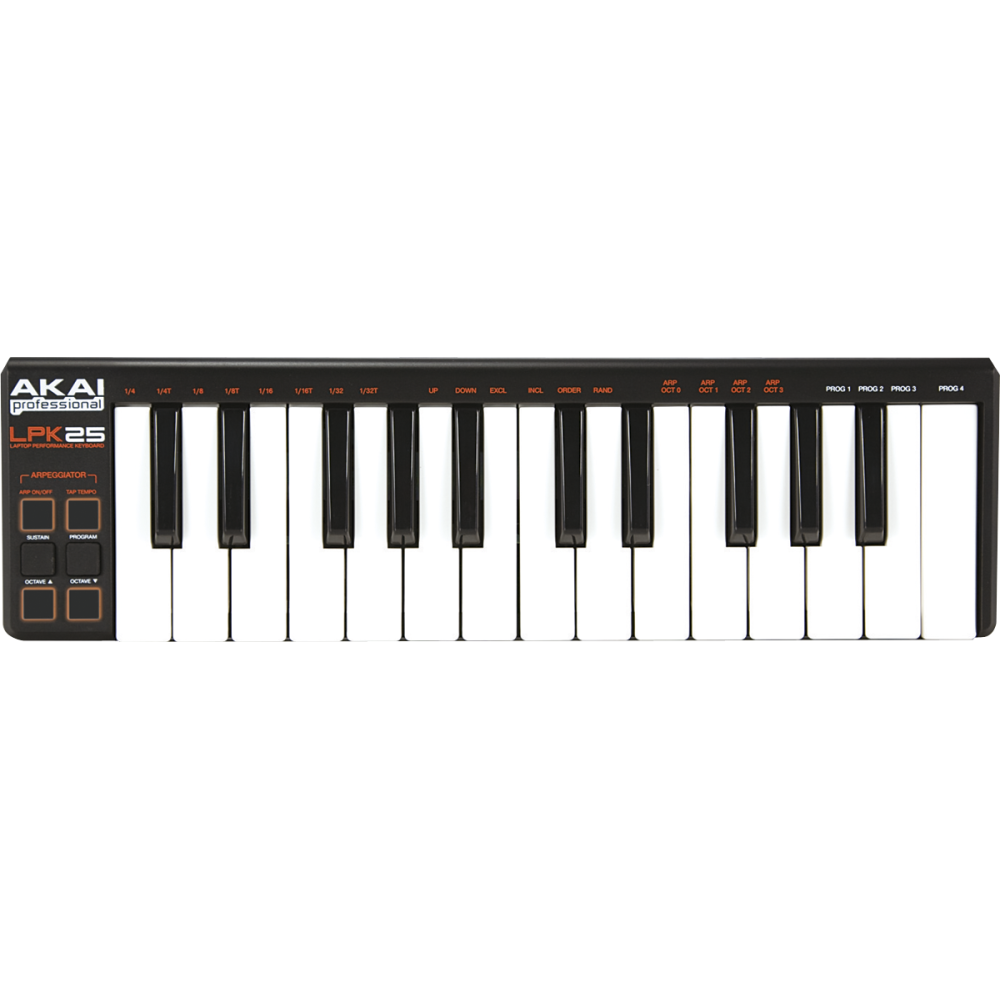 Akai Pro - LPK25, Clavier maître USB/MIDI 25 mini notes Akai Pro - LPK25, Clavier maître USB/MIDI 25 mini notes