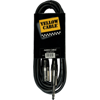Yellow Cable - ECO K14-6, Câble  Jack stéréo mâle/ XLR mâle 6m
