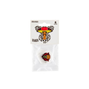 Dunlop - BL115P, Pack de 6 médiators Forbes, 1.0mm