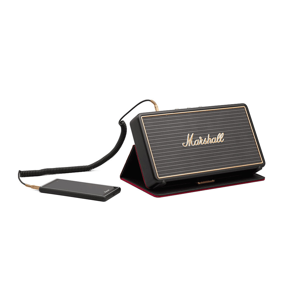 Marshall - STOCKWELL-BK, Station d'écoute Bluetooth, Noir, 27W Marshall - STOCKWELL-BK, Station d'écoute Bluetooth, Noir, 27W