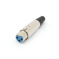 Aywa - XLR3F, Fiche XLR femelle en metal