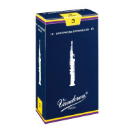 Vandoren - SR203, Pack de 10 Anches pour Saxophone Soprano Sib - Force 3