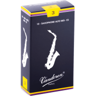 Vandoren - SR213, Pack de 10 Anches pour Saxophone Alto Mib - Force 3