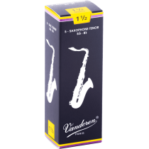 Vandoren - SR2215, Pack de 5 Anches pour Saxophone Tenor Sib - Force 1,5