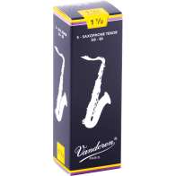 Vandoren - SR2215, Pack de 5 Anches pour Saxophone Tenor Sib - Force 1,5