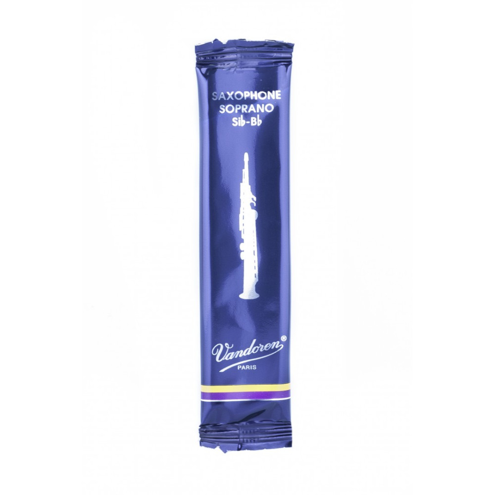 Vandoren - SR2025-1, Anche Saxophone Soprano Sib - Force 2,5 Vandoren - SR2025-1, Anche Saxophone Soprano Sib - Force 2,5
