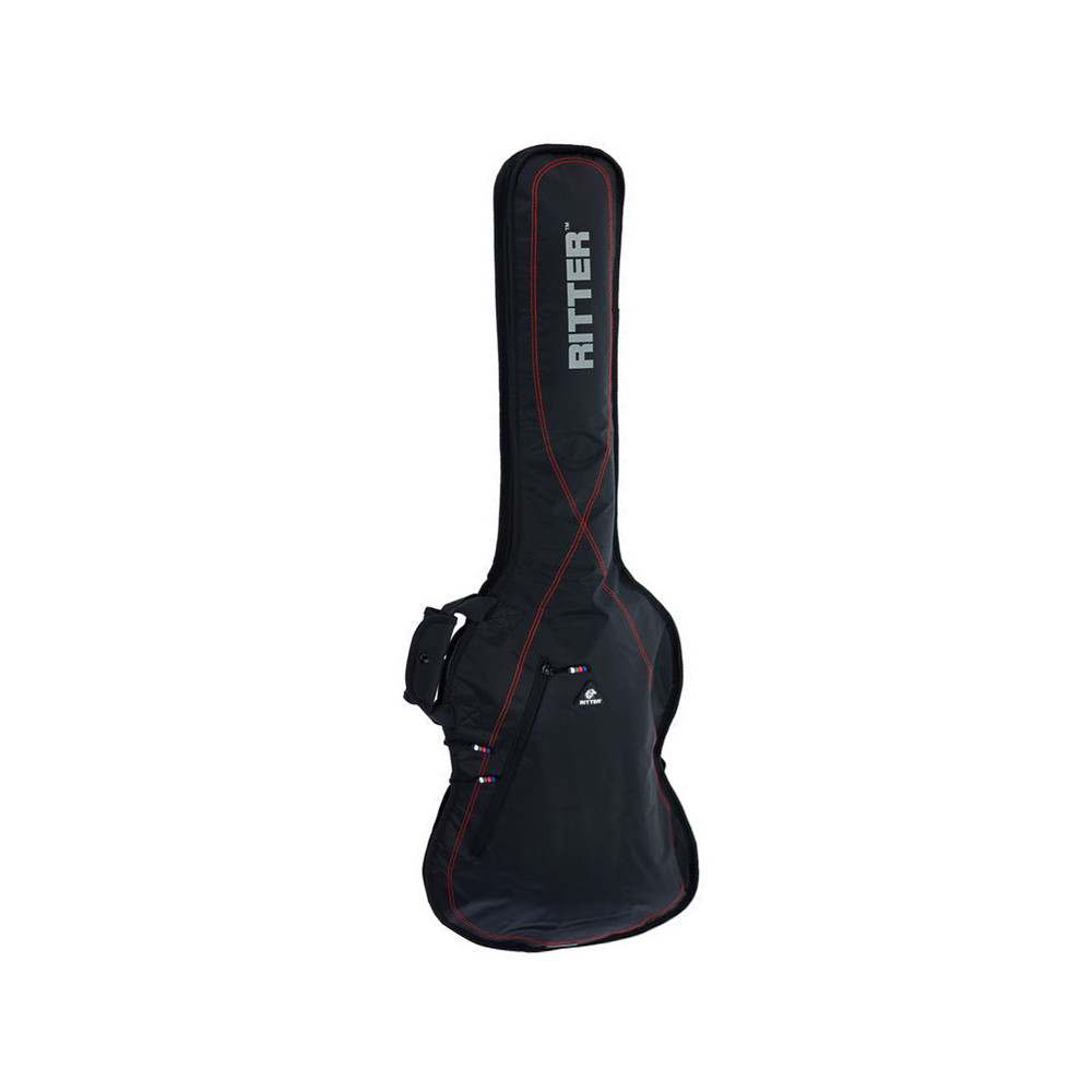 Ritter - RGP2-B-BRD, Housse Basse Noir Rouge