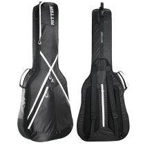 Ritter - RGP8-D-BKW, Housse Souple pour guitare Dreadnought