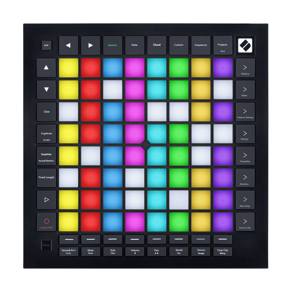 Novation - Launchpad-Pro MK3, Contrôleur Matrice 64 Pads RGB + 49 touches Novation - Launchpad-Pro MK3, Contrôleur Matrice 64 Pads RGB + 49 touches