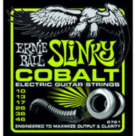 Ernie Ball - 2721, Slinky Cobalt Electric Guitar Strings 10-46