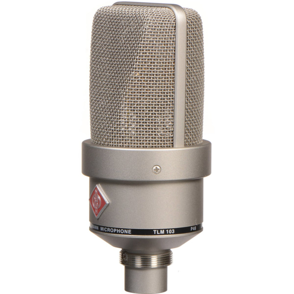 Neumann - TLM 103 NI Nickel, Mono Set Micro Studio électrostatique à large capsule Neumann - TLM 103 NI Nickel, Mono Set Micro Studio électrostatique à large capsule