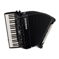 Hohner - A38321, Accordéon Amica Forte IV 120 Silent, Noir