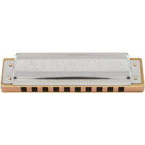 Hohner - M1896106X, Harmonica diatonique Marine Band Classic en La