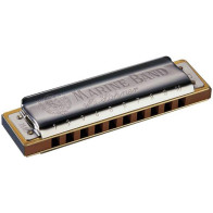 Hohner - M1896216X, Harmonica diatonique Marine Band en Do Mineur