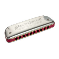 Hohner - M542036X, Diatonic Harmonica Golden Melody in D