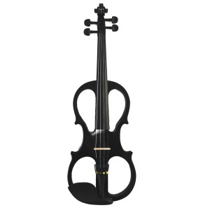 Paganini - EV-01H, Violon Électrique 4/4, Noir