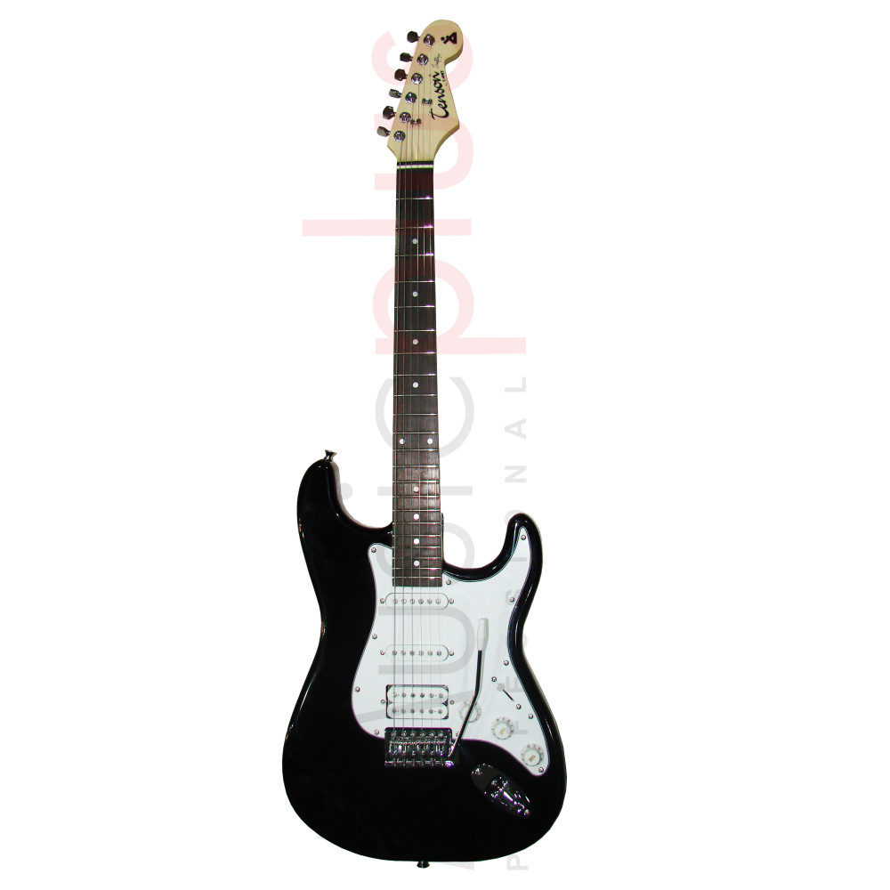 Tenson - X-20 BK, Guitare Electrique Coupe Strat Saturn Series HSS, Noir Tenson - X-20 BK, Guitare Electrique Coupe Strat Saturn Series HSS, Noir