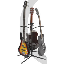 BSX - CM-053, Support Pour Trois Guitares, Noir