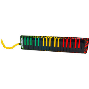 Hohner - C944513, Mélodica Rasta Airboard 37 touches