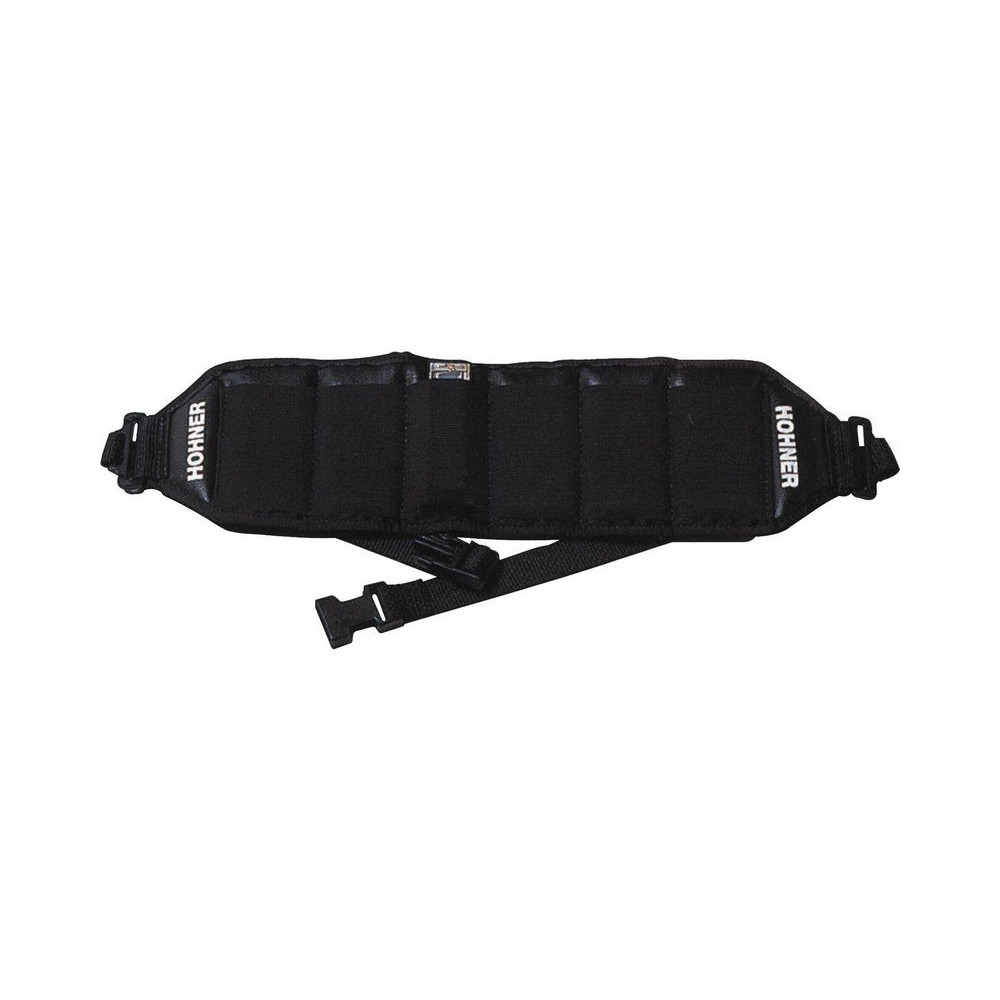 Hohner - MZ91142, Ceinture pour 6 Harmonicas, Noire Hohner - MZ91142, Ceinture pour 6 Harmonicas, Noire