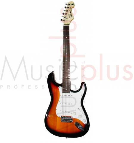 Tenson - X-10 SB, Strat Shape Electric Guitar Saturn Series SSS, Sunburst