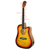Tenson - P60-CE SB, Guitare Electro-Acoustique 4/4 Player Series, Sunburst