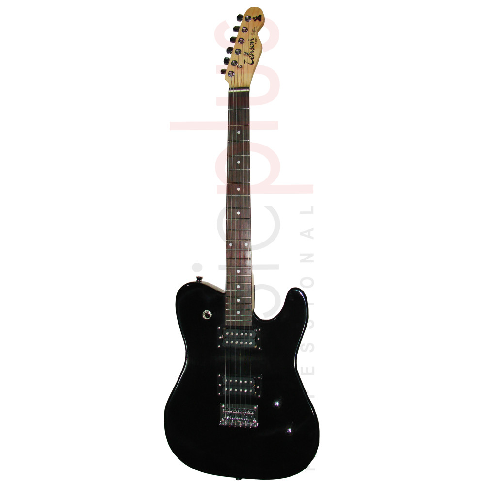 Tenson - X-70 BK, Guitare Electrique Coupe Tele Saturn Series HH, Noir