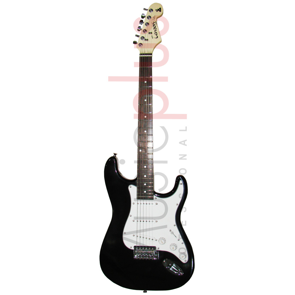 Tenson - X-10 BK, Guitare Electrique Coupe Strat Saturn Series SSS, Noir Tenson - X-10 BK, Guitare Electrique Coupe Strat Saturn Series SSS, Noir