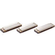Hohner - M5900XP, Diatonic Harmonica Pack C (Do) A (La) G (Sol) Big River Harp Pro