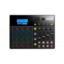 AKAI - MPD226, Contrôleur USB/MIDI, 16 pads 4 faders 4 potentiomètres