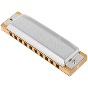 Hohner - M533056X, Diatonic Harmonica Blues Harp in E, MS Series