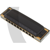 Hohner - M564086X, Harmonica diatonique Pro Harp en Sol, MS Series