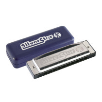 Hohner - M50408X, Harmonica diatonique Silver Star en Sol