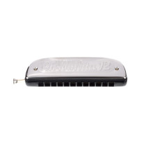 Hohner - M25501, Harmonica Chromatique Chrometta 12 en Do