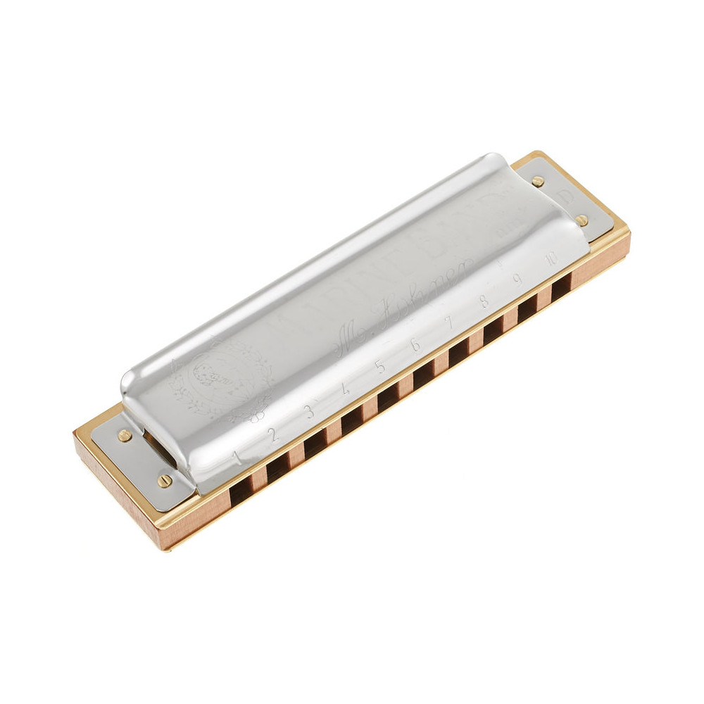 Hohner - M1896236X, Harmonica diatonique Marine Band en Ré Mineur Hohner - M1896236X, Harmonica diatonique Marine Band en Ré Mineur